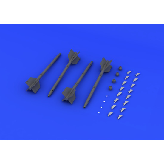 Eduard 648156 1/48 AIM-9D Sidewinder Brassin for Aircraft