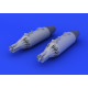 Eduard 648173 1/48 UB-16 rocket launcher (2 pcs) Brassin for Aircraft