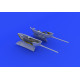 Eduard 648246 1/48 Bf 109 cannon pods Brassin for Aircraft