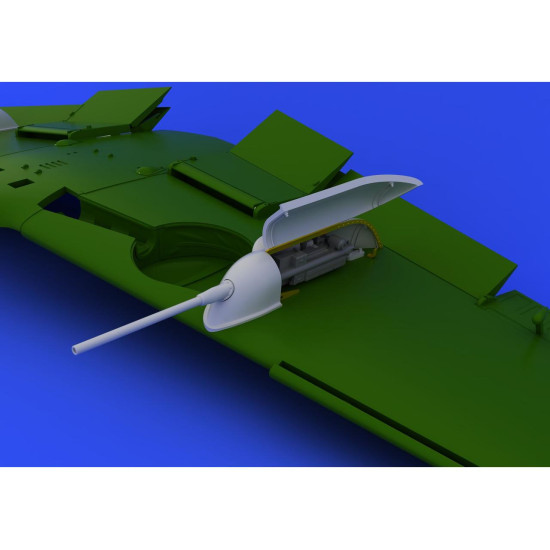 Eduard 648246 1/48 Bf 109 cannon pods Brassin for Aircraft