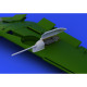 Eduard 648246 1/48 Bf 109 cannon pods Brassin for Aircraft