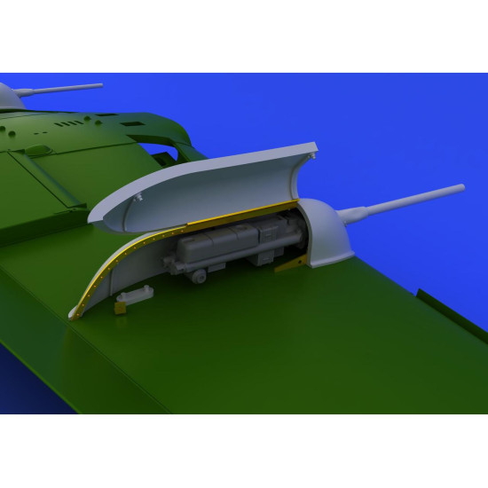 Eduard 648246 1/48 Bf 109 cannon pods Brassin for Aircraft