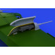 Eduard 648246 1/48 Bf 109 cannon pods Brassin for Aircraft