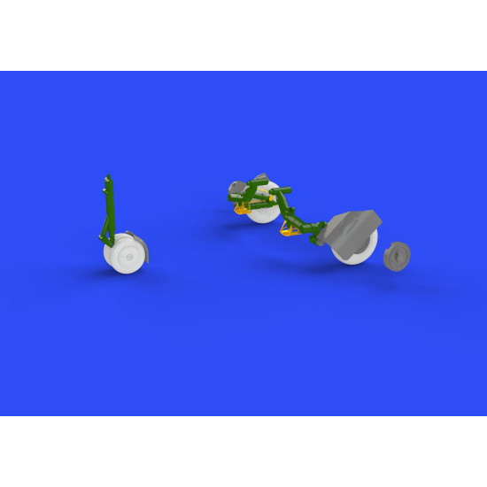 Eduard 648268 1/48 MiG-23BN wheels Brassin for Aircraft