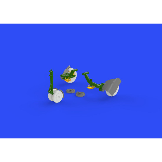 Eduard 648268 1/48 MiG-23BN wheels Brassin for Aircraft