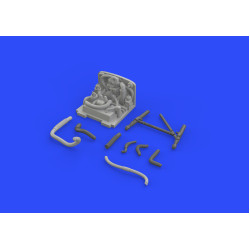 Eduard 648278 1/48 MC.202 undercarriage bay Brassin for Aircraft