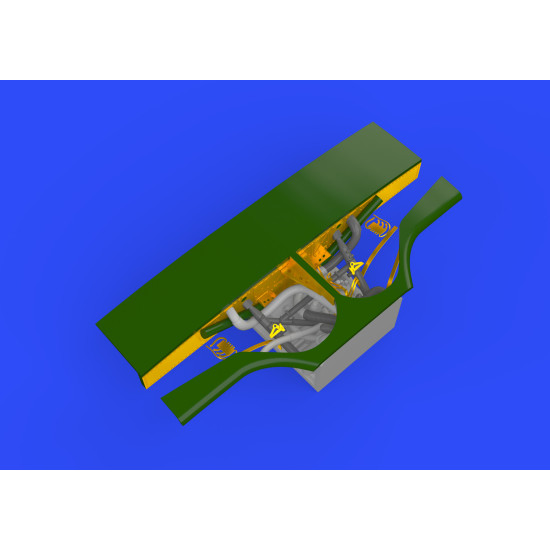 Eduard 648278 1/48 MC.202 undercarriage bay Brassin for Aircraft