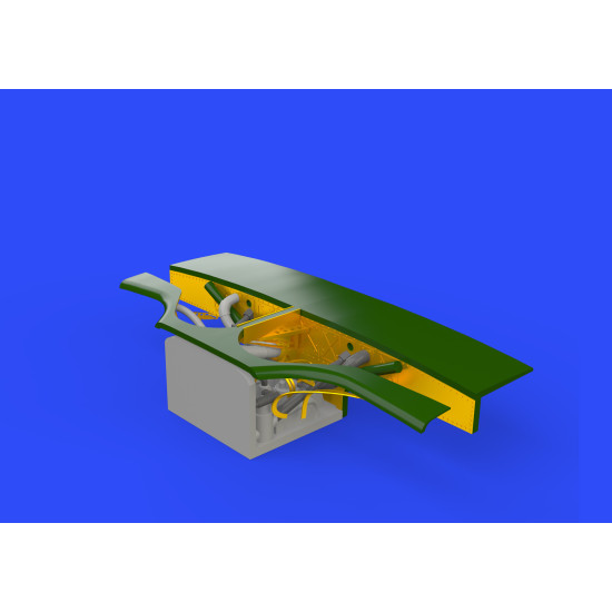 Eduard 648278 1/48 MC.202 undercarriage bay Brassin for Aircraft