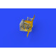 Eduard 648278 1/48 MC.202 undercarriage bay Brassin for Aircraft