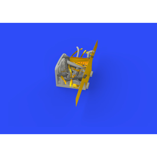 Eduard 648278 1/48 MC.202 undercarriage bay Brassin for Aircraft