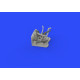 Eduard 648278 1/48 MC.202 undercarriage bay Brassin for Aircraft