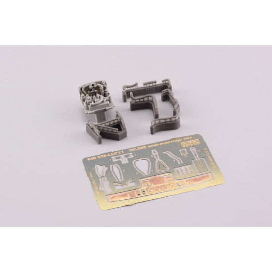 Eduard 648278 1/48 MC.202 undercarriage bay Brassin for Aircraft