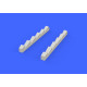 Eduard 648281 1/48 MC.202 exhaust stacks Brassin for Aircraft