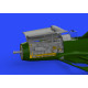 Eduard 648300 1/48 Bf 109F engine & fuselage guns Brassin for Aircraft