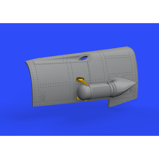 Eduard 648300 1/48 Bf 109F engine & fuselage guns Brassin for Aircraft