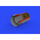 Eduard 648302 1/48 Crusader exhaust nozzle Brassin for Aircraft