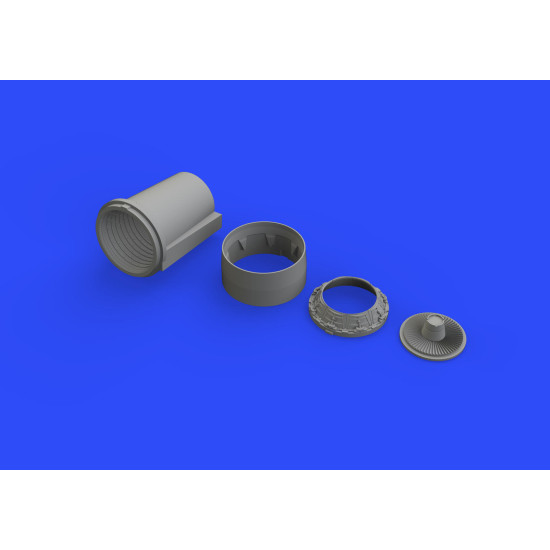 Eduard 648302 1/48 Crusader exhaust nozzle Brassin for Aircraft