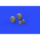 Eduard 648313 1/48 F-4J wheels Brassin for Aircraft