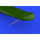 Eduard 648332 1/48 Bf 109F&G Pitot tubes Brassin for Aircraft
