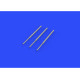 Eduard 648332 1/48 Bf 109F&G Pitot tubes Brassin for Aircraft