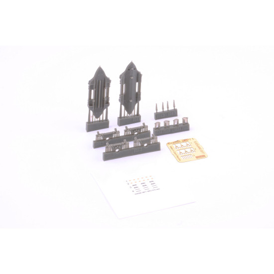 Eduard 648358 1/48 BRU-57A rack Brassin for Aircraft