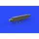 Eduard 648363 1/48 AN/ALQ-131 (shallow) ECM pod Brassin for Aircraft Eduard 648363 1/48 AN/ALQ-131 (shallow) ECM pod Brassin for Aircraft