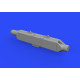 Eduard 648363 1/48 AN/ALQ-131 (shallow) ECM pod Brassin for Aircraft Eduard 648363 1/48 AN/ALQ-131 (shallow) ECM pod Brassin for Aircraft