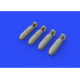 Eduard 648368 1/48 British 500lb bombs Brassin for Aircraft
