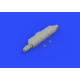 Eduard 648382 1/48 AN/ALQ-131 (deep) ECM pod Brassin for Aircraft Eduard 648382 1/48 AN/ALQ-131 (deep) ECM pod Brassin for Aircraft