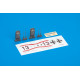 Eduard 648398 1/48 Fw 190A-5/U12 gun pods Brassin for Aircraft Eduard 648398 1/48 Fw 190A-5/U12 gun pods Brassin for Aircraft