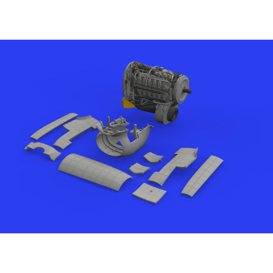 Eduard 648417 1/48 Tempest Mk.V engine Brassin for Aircraft