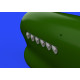 Eduard 648418 1/48 Tempest Mk.V exhaust stacks Brassin for Aircraft