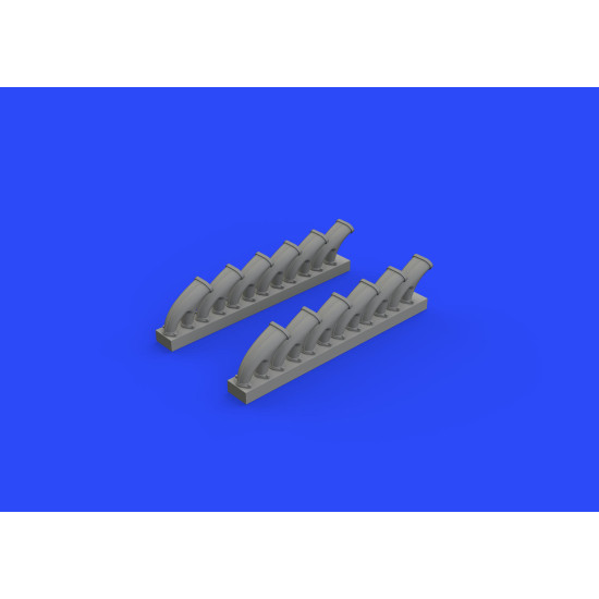 Eduard 648418 1/48 Tempest Mk.V exhaust stacks Brassin for Aircraft