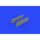 Eduard 648418 1/48 Tempest Mk.V exhaust stacks Brassin for Aircraft