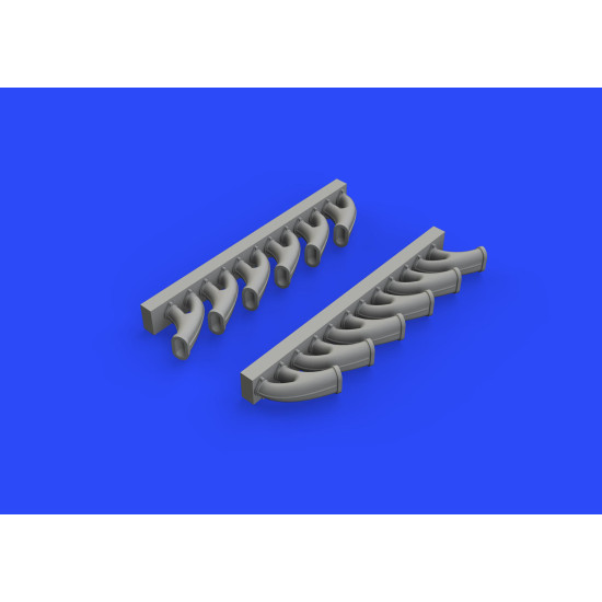 Eduard 648418 1/48 Tempest Mk.V exhaust stacks Brassin for Aircraft