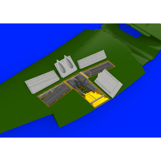 Eduard 648419 1/48 Tempest Mk.V gun bays Brassin for Aircraft