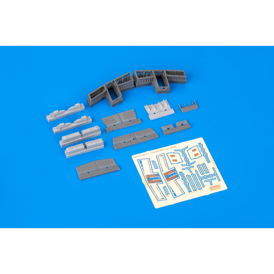 Eduard 648419 1/48 Tempest Mk.V gun bays Brassin for Aircraft