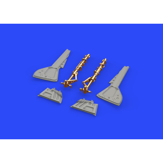 Eduard 648436 1/48 Fw 190A-5 undercarriage legs BRONZE Brassin for Aircraft