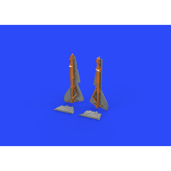 Eduard 648436 1/48 Fw 190A-5 undercarriage legs BRONZE Brassin for Aircraft