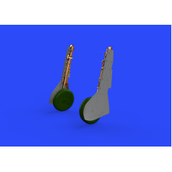 Eduard 648437 1/48 Fw 190A-8/R2 undercarriage legs BRONZE Brassin for Aircraft