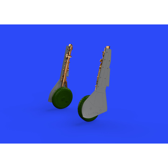 Eduard 648437 1/48 Fw 190A-8/R2 undercarriage legs BRONZE Brassin for Aircraft