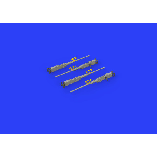Eduard 648442 1/48 M2 Brownings w/handles Brassin for Aircraft