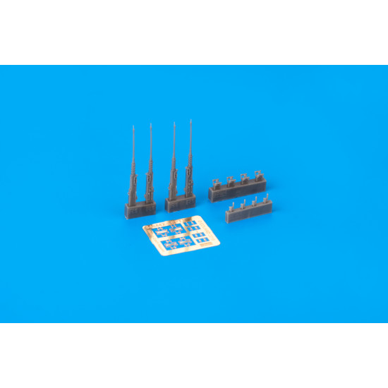 Eduard 648442 1/48 M2 Brownings w/handles Brassin for Aircraft