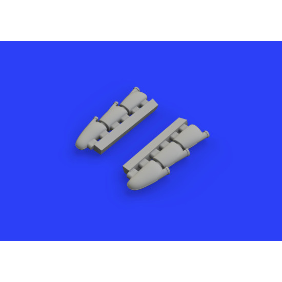 Eduard 648456 1/48 Spitfire Mk.I exhaust stacks Brassin for Aircraft