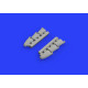 Eduard 648456 1/48 Spitfire Mk.I exhaust stacks Brassin for Aircraft