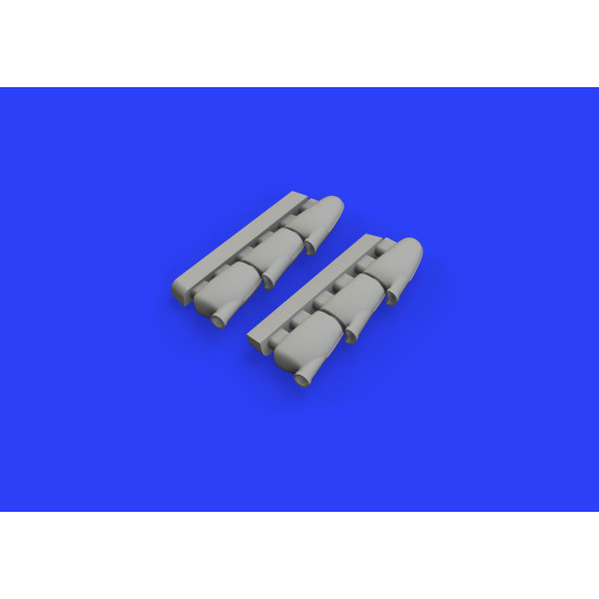 Eduard 648456 1/48 Spitfire Mk.I exhaust stacks Brassin for Aircraft