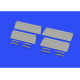Eduard 648520 1/48 P-38F/G landing flaps Brassin for Aircraft