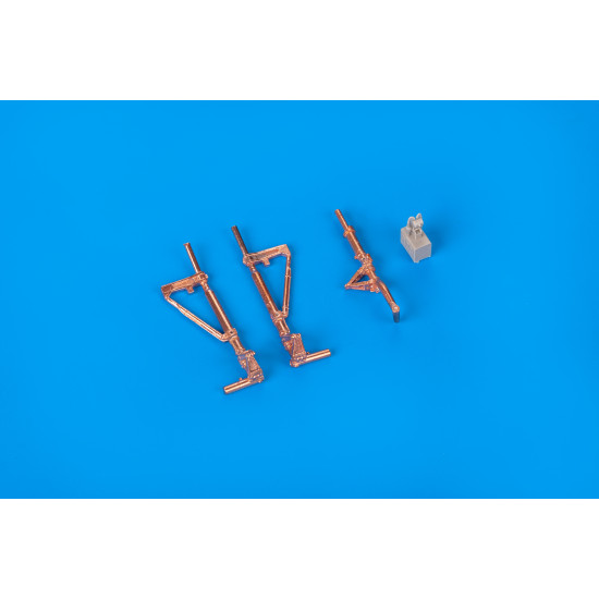 Eduard 648521 1/48 P-38F/G undercarriage legs BRONZE Brassin for Aircraft