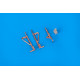 Eduard 648521 1/48 P-38F/G undercarriage legs BRONZE Brassin for Aircraft