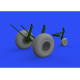 Eduard 648529 1/48 B-17 wheels Brassin for Aircraft